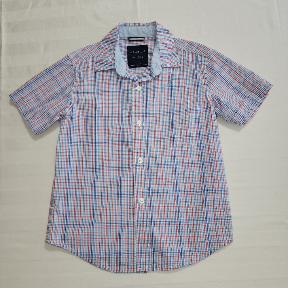 Boys dress shirts size 7 bundle of 4